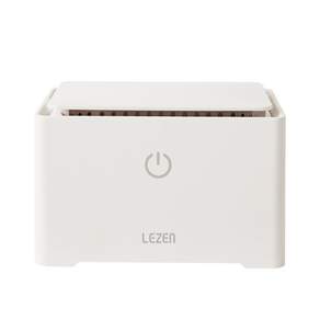 LEZEN 2級可調家用超聲波清洗機白色, LZWS-W01
