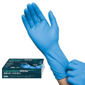 Clean Skin Nitrile Plus 丁腈手套 L, 100件, 1個