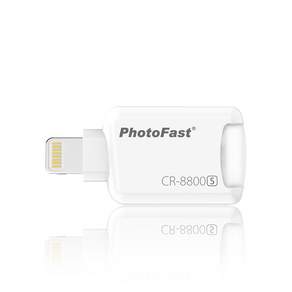PhotoFast iPhone專用Micro SD讀卡機 CR8800S, AMCRL-001, 混色