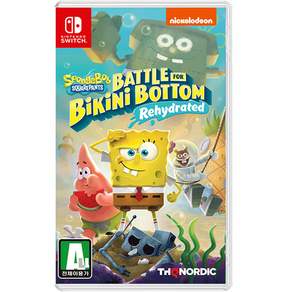 Nintendo 任天堂 Switch Square Pants SpongeBob 遊戲名稱韓文版, 單品