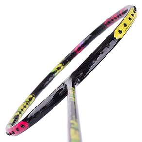 YONEX Duora 10 BG-80 Gut Badminton Racket LT Pink 黃色, DUORA10, 1個