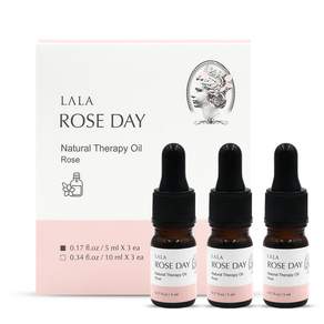 LALA ROSE DAY 女性私密香氛精油 玫瑰香, 5ml, 3瓶