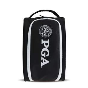 PGA TOUR Essentials Logo高爾夫鞋收納包 PGA-213, 黑色