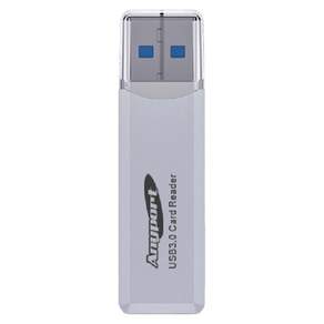 Anyport USB 3.0 SD讀卡機, AP-U30W, 白色的