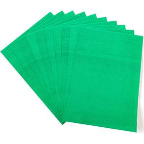 Dasababa 彩色沙畫紙 8k, 10個, 綠色