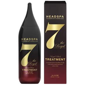HEADSPA7 Royal Black護髮素, 210ml, 1個