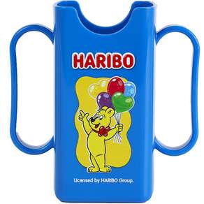 HARIBO 飲料迷你包架, 1個, 藍色