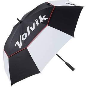 Volvik VBAB 雙層防風高級高爾夫傘, 黑色