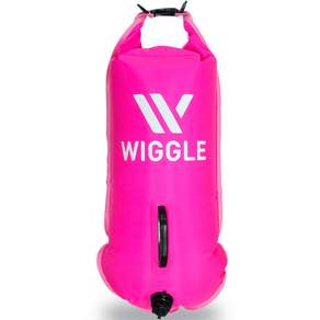 Wiggle 游泳安全浮標 28L, 螢光粉