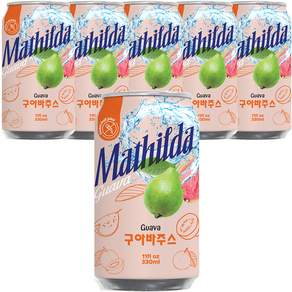 Mathilda 芭樂汁, 330ml, 6個