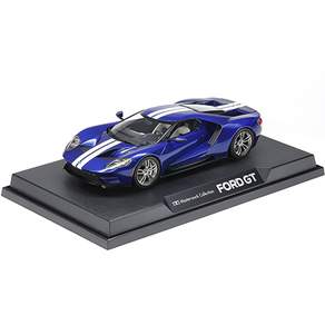 TAMIYA 田宮 1:24 Ford GT完成品汽車 藍色 21166, 1個