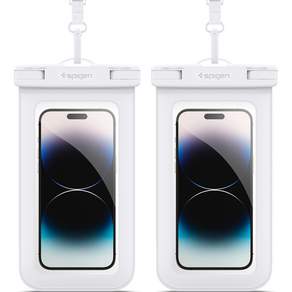 Spigen Aqua Shield 手機防水包 A601, 2個, 白色