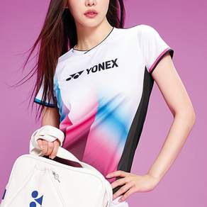 Yonex 女款羽球短袖 T 卹 233TS018F