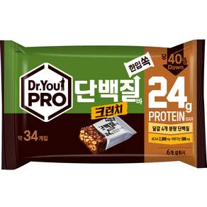 Dr.You Pro蛋白質酥脆棒 34包入, 420g, 1個