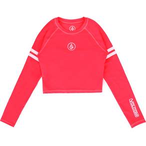 VOLCOM 女款石頭露臍修身款防曬上衣 VA222RG503