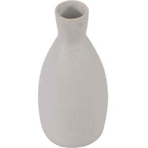 Dalsalt 迷你酒瓶陶瓷清酒瓶竹製 Tokuri 奶油白色 250 毫升, 1個