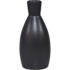 Dalsalt 迷你清酒瓶水壺陶瓷清酒瓶竹製 Tokuri 黑色 250 毫升, 1個