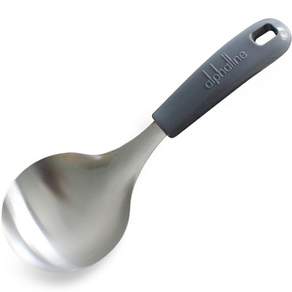 Silgarden 不銹鋼烹飪勺, 灰色, 1個