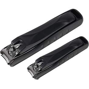 Lifestyle Formula 高級指甲刀 2 件套, 1組, 黑色