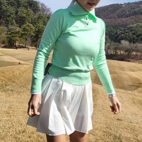 Tee Off 女款 Lux Golf Puff 長袖高爾夫針織衫 TO3A606W