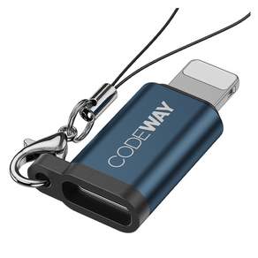 CODEWAY USB 3.0 Type-C to Type-A OTG轉接頭, 從C到L, 1個