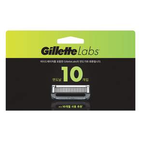 Gillette 吉列 刮鬍刀片, 10片, 1個