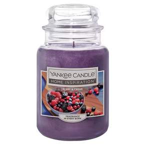 YANKEE CANDLE 全新 HI 大罐蠟燭, 1個, 538g, 漿果和雪松