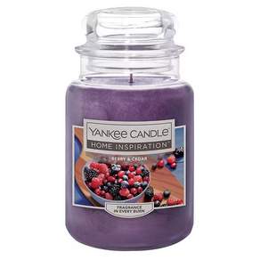 YANKee CANDLe HI大蠟燭, 1個, 538g, 漿果和雪松