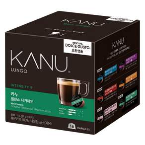 KANU 平衡低咖啡因膠囊咖啡 Dolce Gusto咖啡機適用, 1盒, 單品