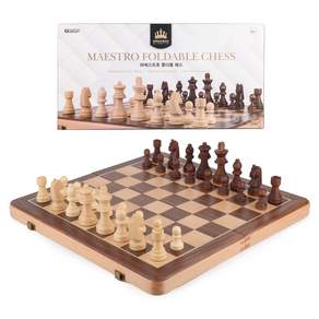 BUNNy LAND Maestro 可折疊國際象棋遊戲套裝, 混色