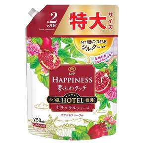 Lenor 蘭諾 Happiness 衣物柔軟精 石榴香補充包, 750ml, 1包