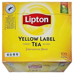 Lipton 立頓 黃牌精選紅茶, 2g, 100入, 1盒