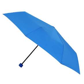 CARPE DIEM 三段式實心高爾夫手動傘, 1個, 藍色