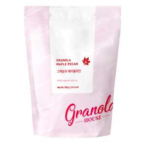 Granola HOUSE 楓糖核桃烤燕麥片, 1包, 500g