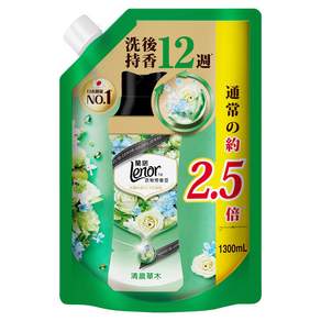 Lenor 蘭諾 衣物芳香豆 清晨草木, 1.3L, 1包