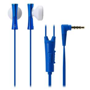 audio-technica 鐵三角 動態喇叭開放式耳機, ATH-J100iS, 藍色