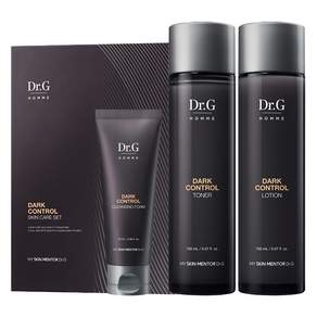 Dr. G 男士深層護膚禮盒 化妝水150ml+乳液150ml+洗面乳70ml, 1盒