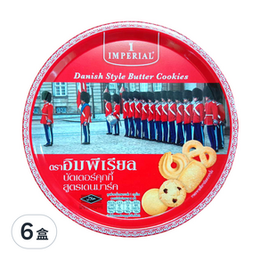 IMPERIAL 雙盟 雙盟 御林軍丹麥奶酥 款式隨機, 200g, 6盒