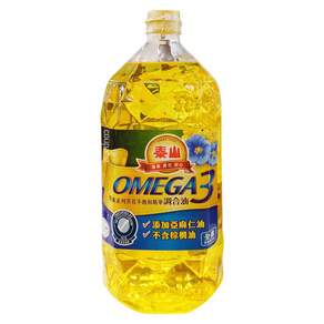 泰山 Omega-3芥花油, 2L, 1瓶