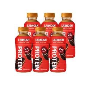 Labnosh 蛋白飲 咖啡拿鐵口味, 350毫升, 6個