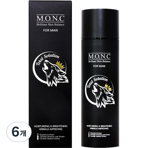 MO&C 男士整體解決方案多合一, 6個, 130ml