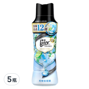 Lenor 蘭諾 衣物芳香豆 青檸紫羅蘭, 520ml, 5瓶