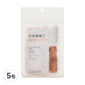 LADY FLAVOR 好味小姐 好味貓補丁 30g, 膳食纖維, 5包