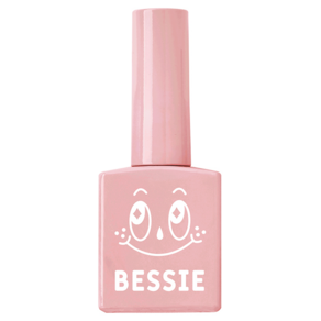 BESSIE 透色系列 美甲凝膠, S04 裸粉色, 11ml, 1瓶