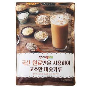 Gomgom：僅使用國產原料製成的堅果米粉, 1公斤, 1個