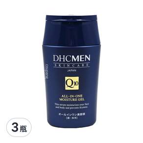 DHC 男性全效保濕露 臉部身體用 台灣公司貨, 200ml, 3瓶