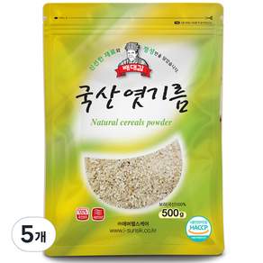 Baedaegam 韓國產麥芽粉, 500g, 5包
