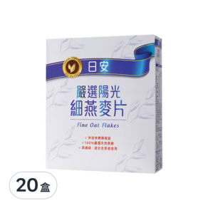 QUAKER 桂格 日安 細燕麥片, 500g, 20盒