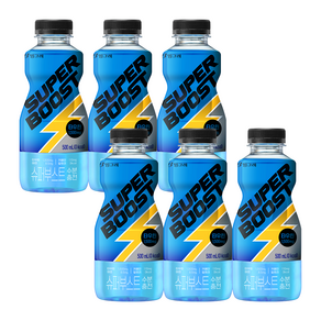 Binggrae Super Boost 補水能量飲料, 500ml, 6瓶