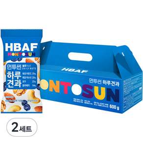 HBAF 每日堅果禮盒 藍色款, 600g, 60包